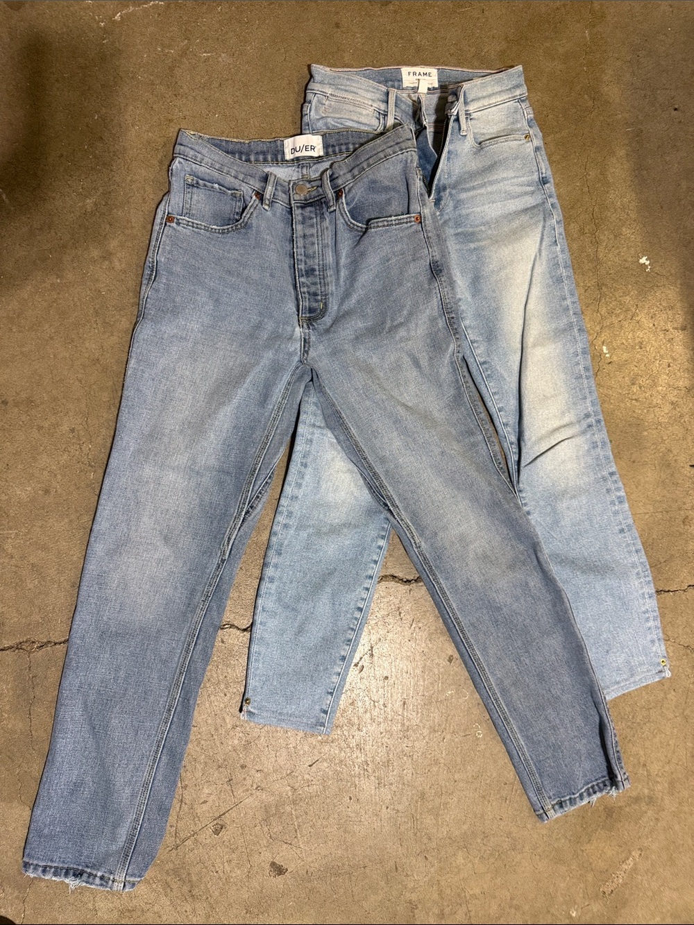 Dynamic Denim Duo!- 2 pr- 1pr Frame & 1 pr DU/ER